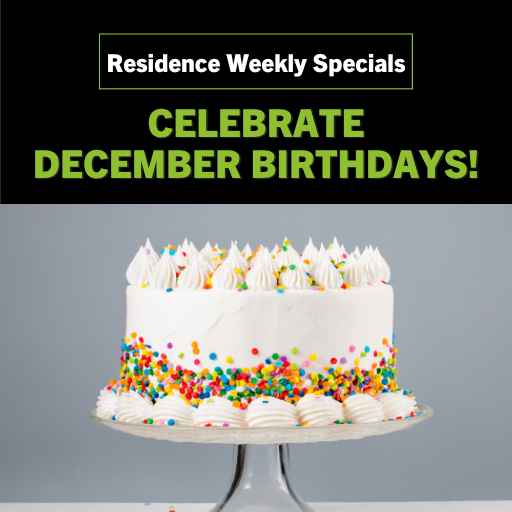 Celebrate December Birthdays